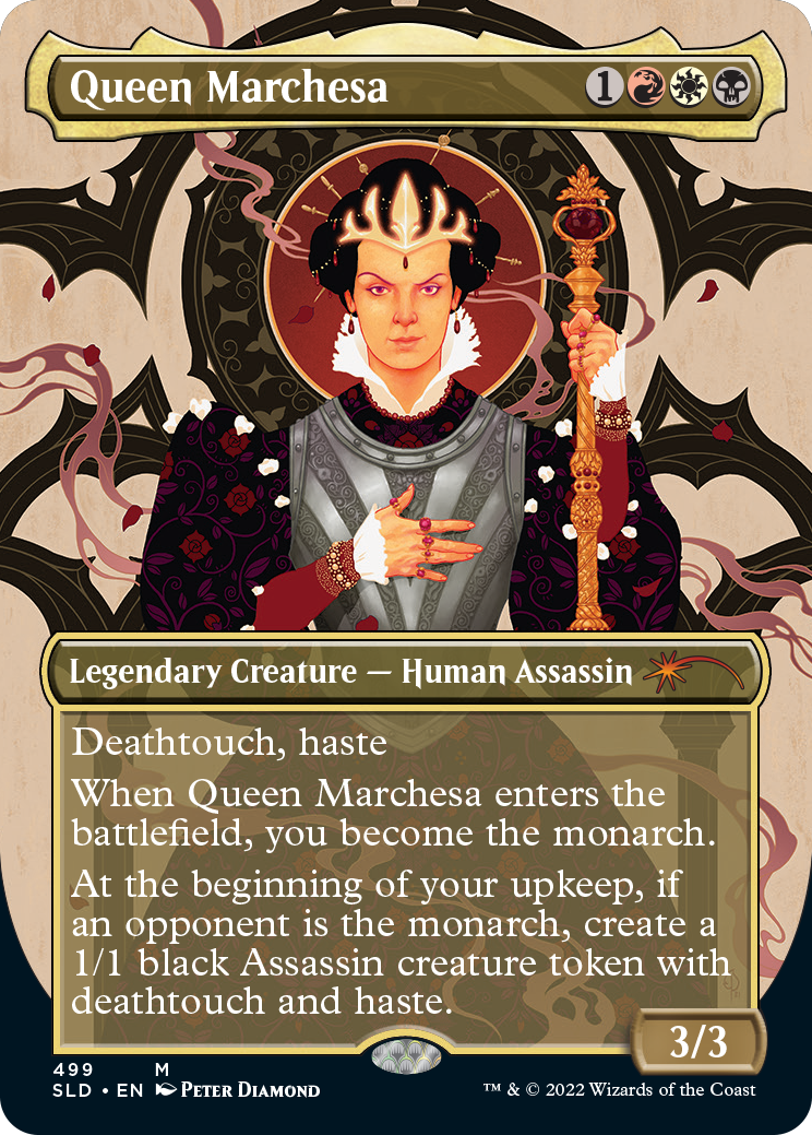 Queen Marchesa (Borderless) [Secret Lair Drop Series] | Devastation Store