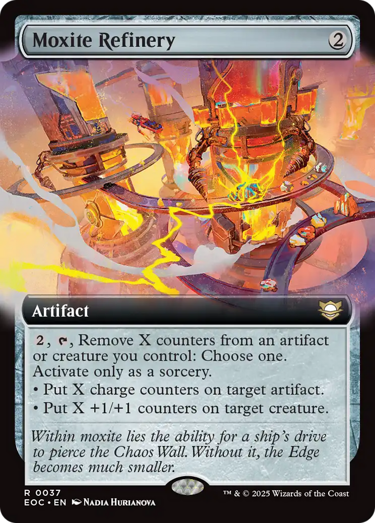 Moxite Refinery (Extended Art) [Edge of Eternities Commander] | Devastation Store