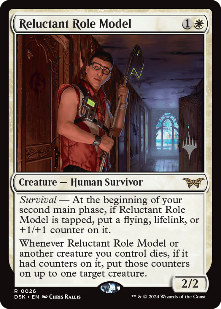 Reluctant Role Model [Duskmourn: House of Horror Promos] | Devastation Store