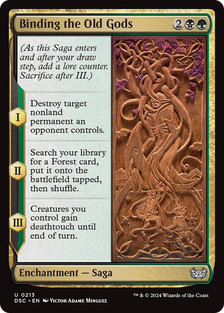 Binding the Old Gods [Duskmourn: House of Horror Commander] | Devastation Store