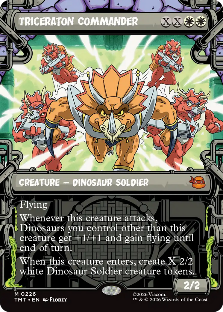 Triceraton Commander (Showcase) [Teenage Mutant Ninja Turtles] - Devastation Store | Devastation Store