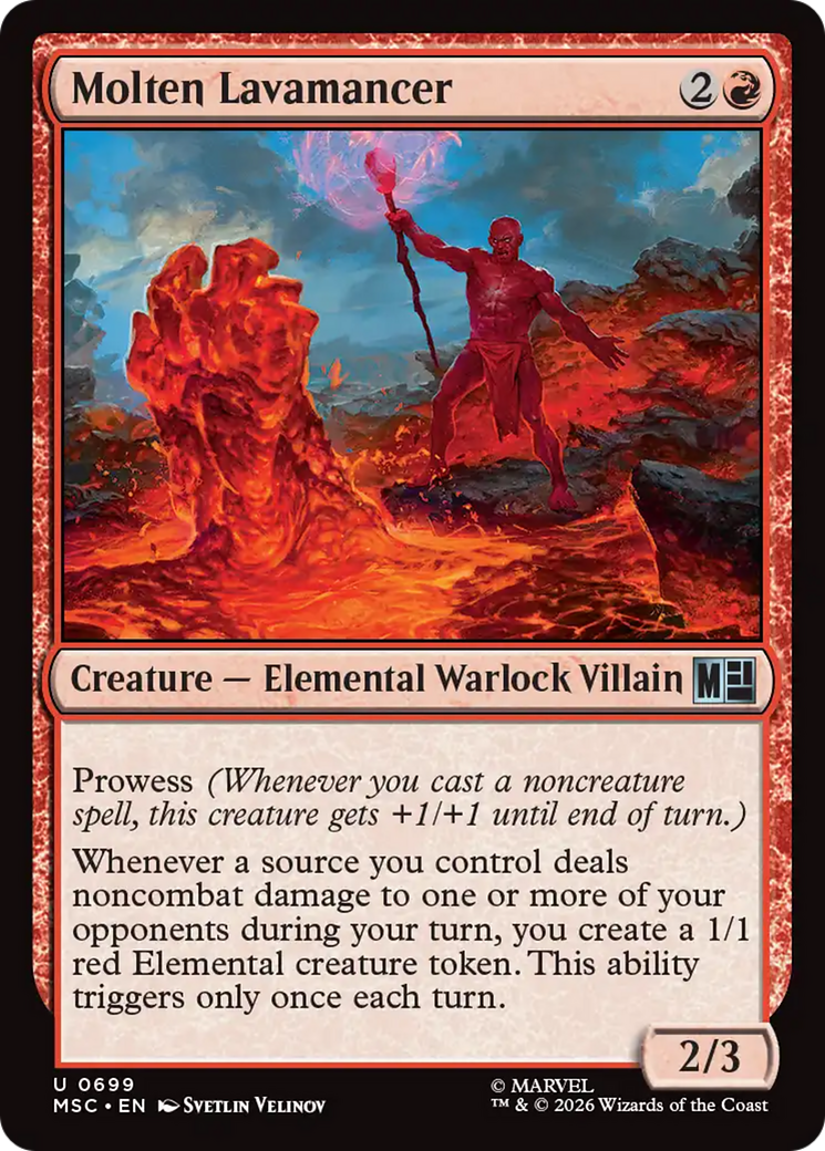 Molten Lavamancer [Marvel Super Heroes Commander] | Devastation Store