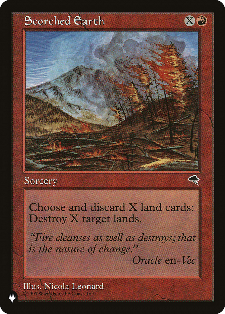 Scorched Earth [The List] | Devastation Store
