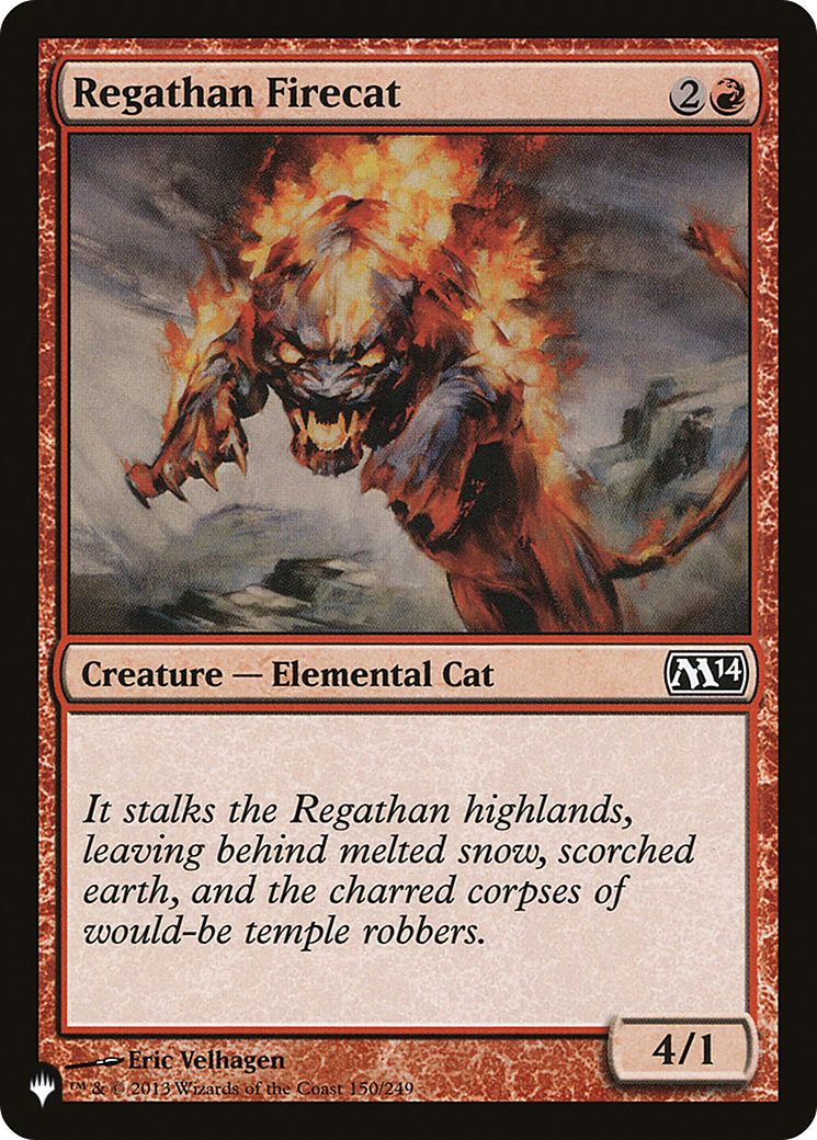 Regathan Firecat [The List] | Devastation Store