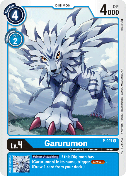 Garurumon [P-007] [Promotional Cards] | Devastation Store