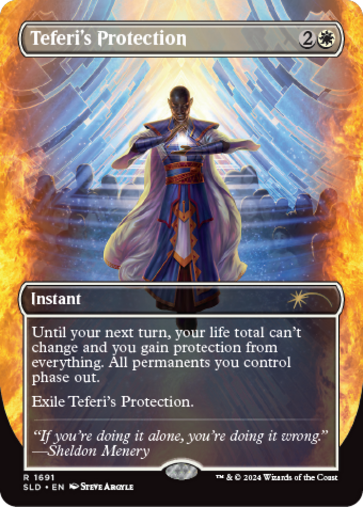 Teferi's Protection (1691) [Secret Lair: Sheldon's Spellbook] | Devastation Store