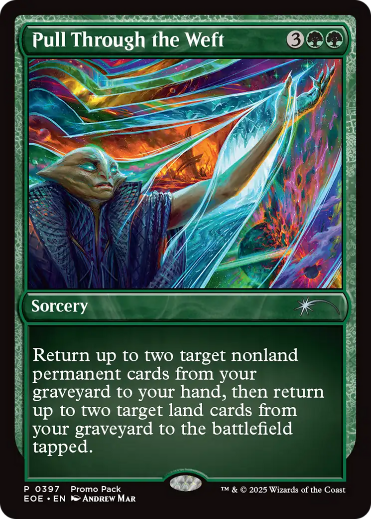 Pull Through the Weft [Edge of Eternities Promo Pack] | Devastation Store