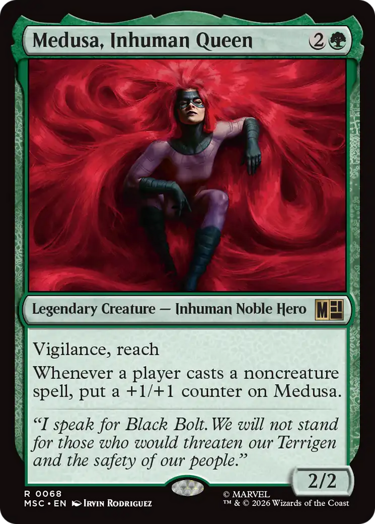 Medusa, Inhuman Queen (Surge Foil) [Marvel Super Heroes Commander] | Devastation Store