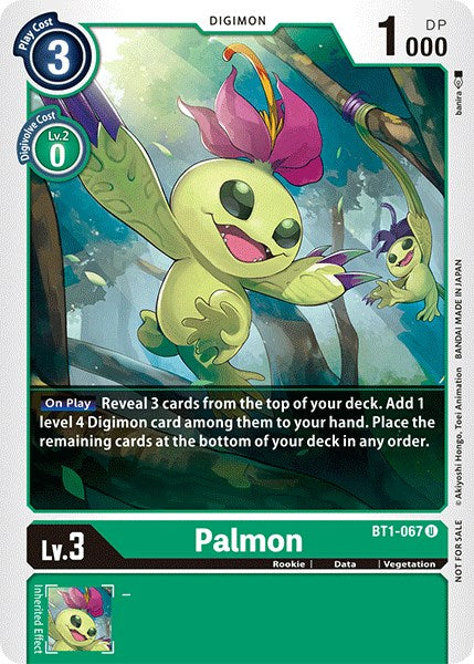Palmon [BT1-067] (Official Tournament Pack Vol.3) [Release Special Booster Promos] | Devastation Store