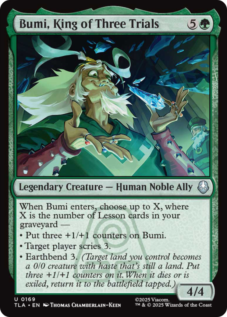 Bumi, King of Three Trials [Avatar: The Last Airbender] | Devastation Store