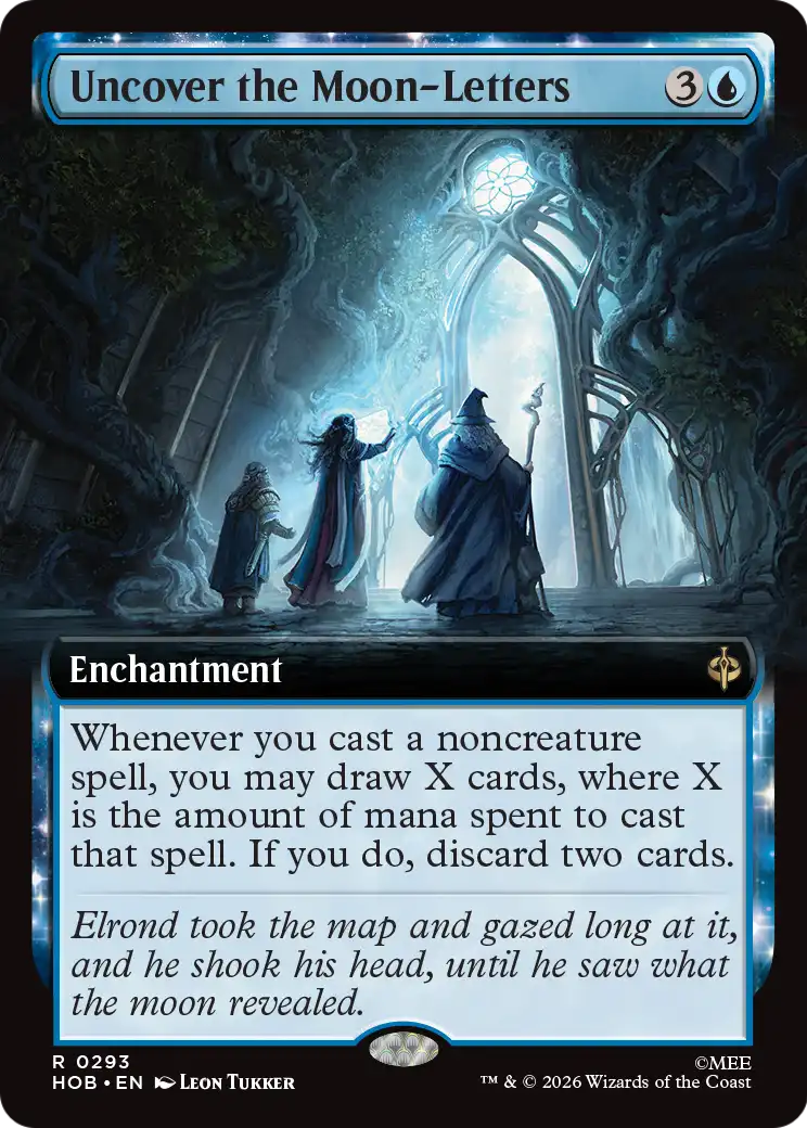 Uncover the Moon-Letters (Extended Art) [The Hobbit] | Devastation Store