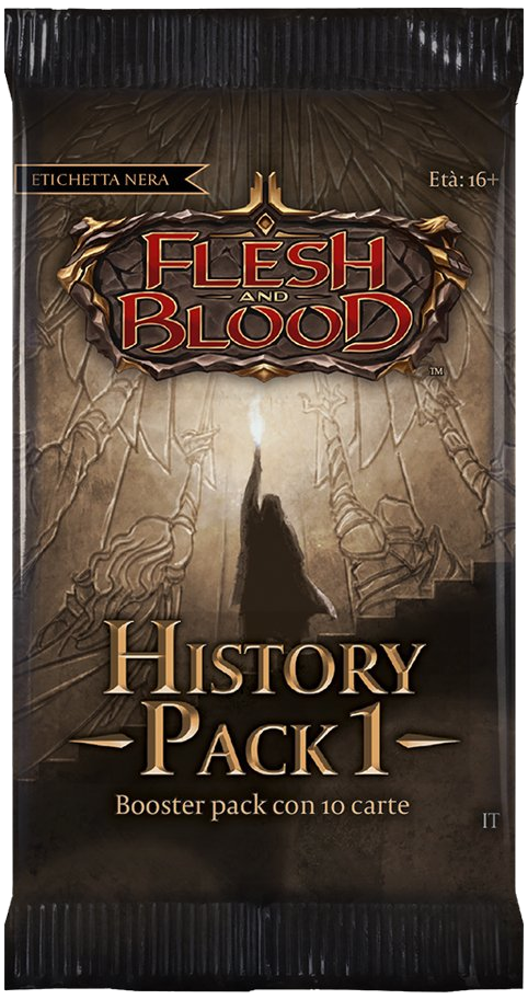 History Pack 1: Black Label [Italian] - Booster Pack | Devastation Store