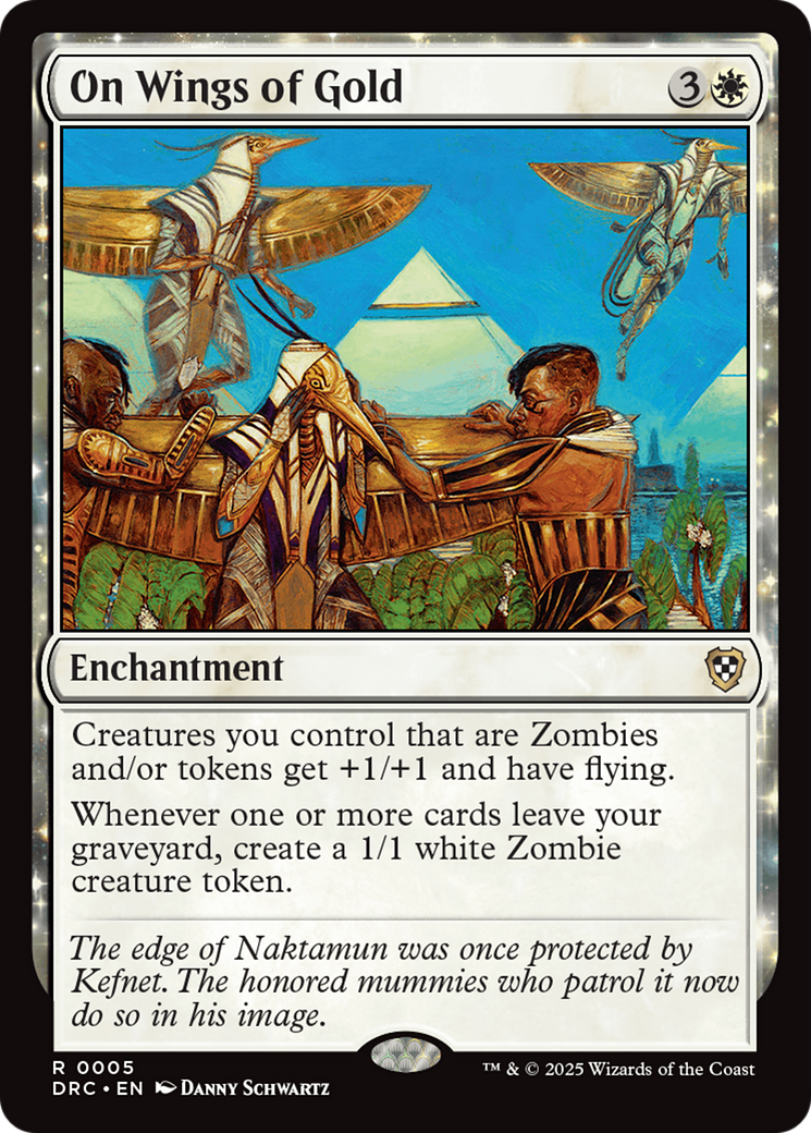 On Wings of Gold [Aetherdrift Commander] | Devastation Store