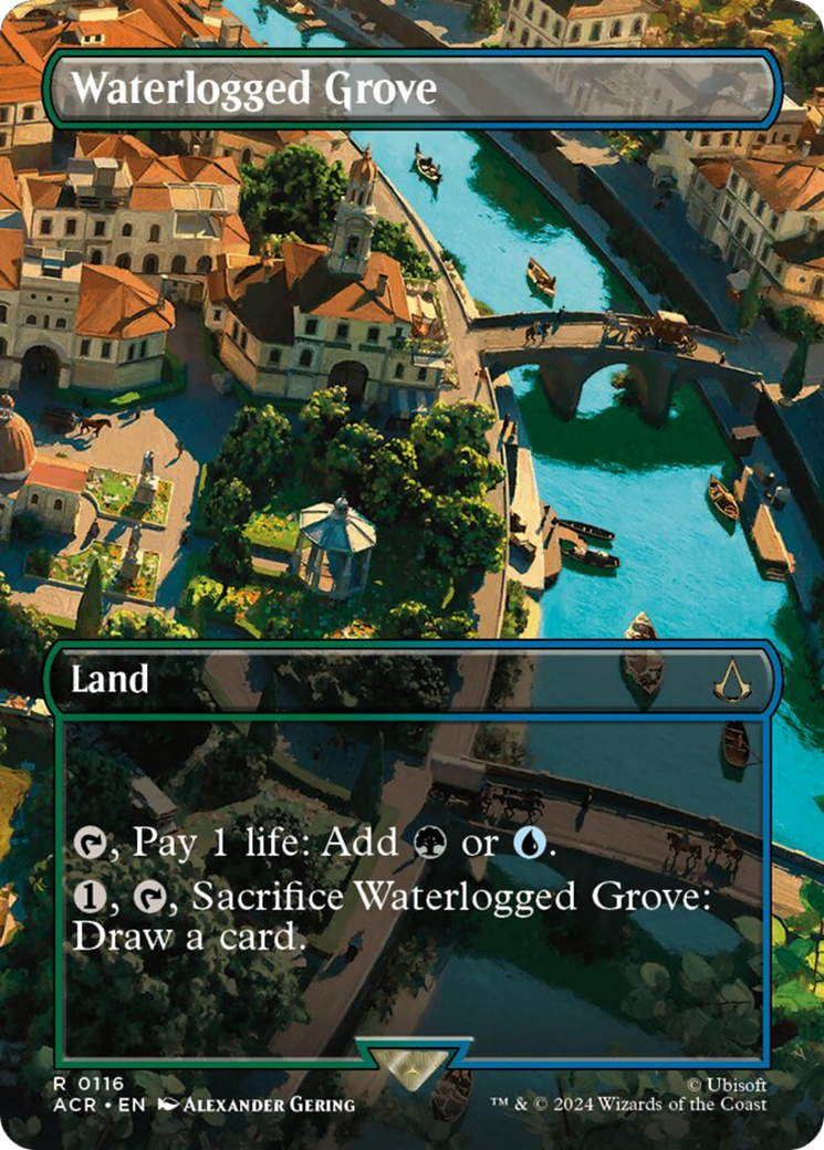 Waterlogged Grove (Borderless) [Assassin's Creed] | Devastation Store