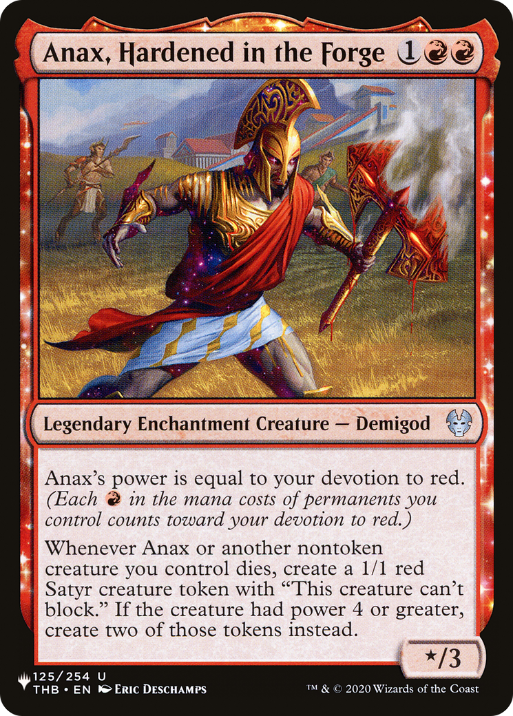 Anax, Hardened in the Forge [The List Reprints] | Devastation Store