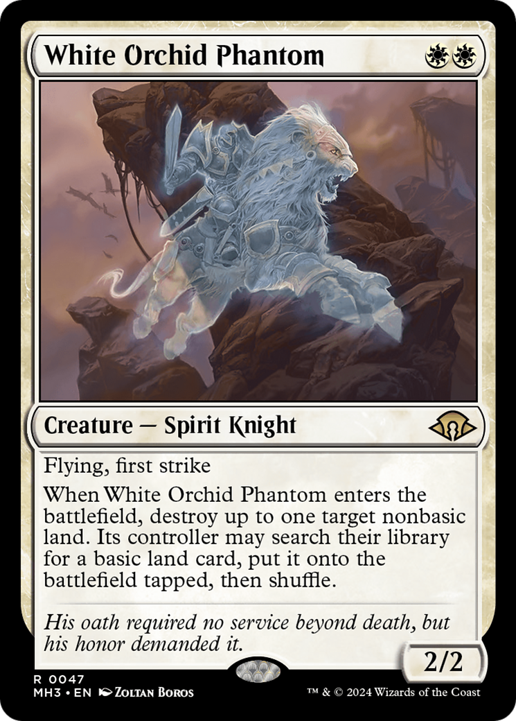 White Orchid Phantom [Modern Horizons 3] | Devastation Store