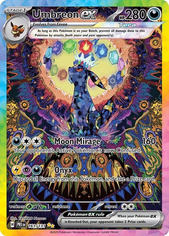 Umbreon ex (161/131) [Scarlet & Violet: Prismatic Evolutions] | Devastation Store