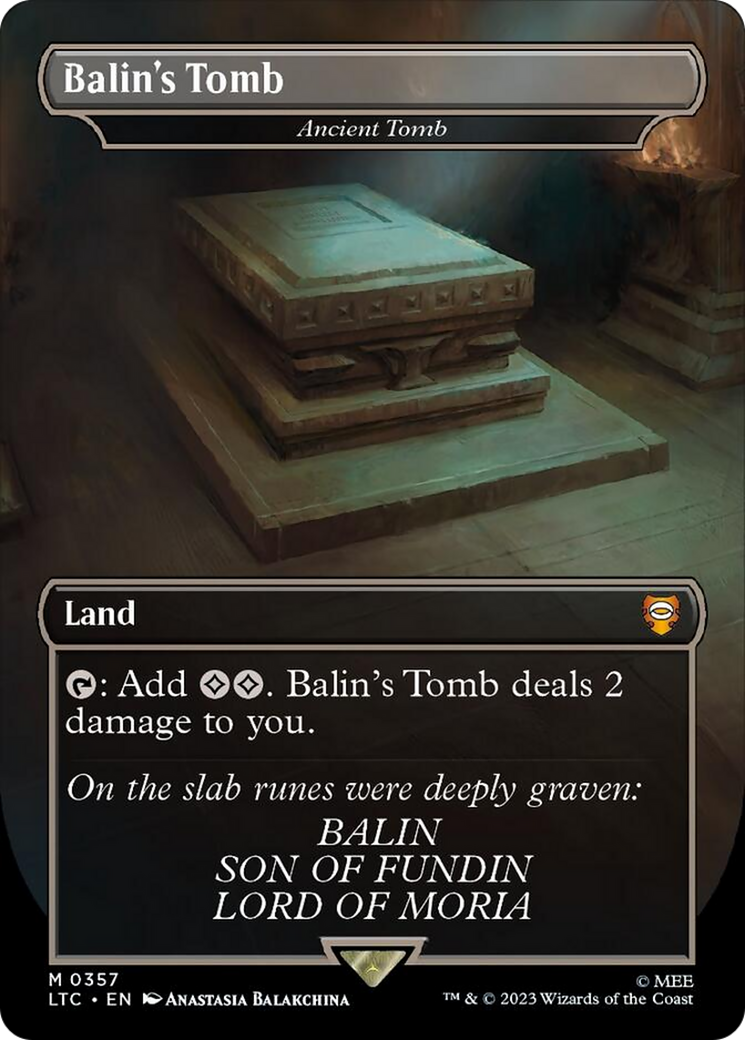 Ancient Tomb - Balin's Tomb [The Lord of the Rings: Tales of Middle-Earth Commander] | Devastation Store