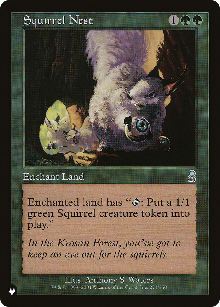 Squirrel Nest [The List Reprints] | Devastation Store