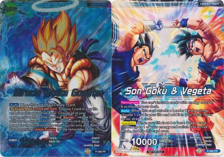 Son Goku & Vegeta // Miracle Strike Gogeta (Movie Promo) (P-069) [Promotion Cards] | Devastation Store