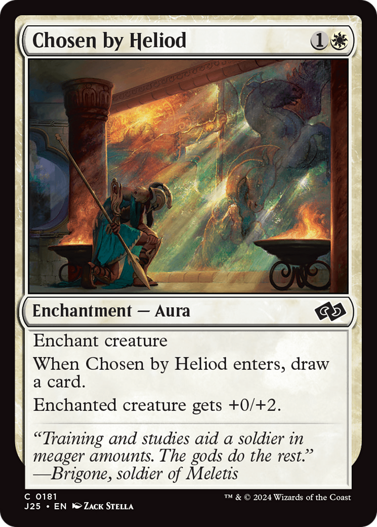 Chosen by Heliod [Foundations Jumpstart] | Devastation Store