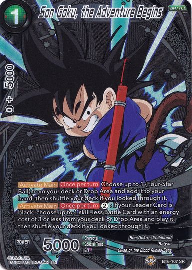 Son Goku, the Adventure Begins (Collector's Selection Vol. 1) (BT6-107) [Promotion Cards] | Devastation Store