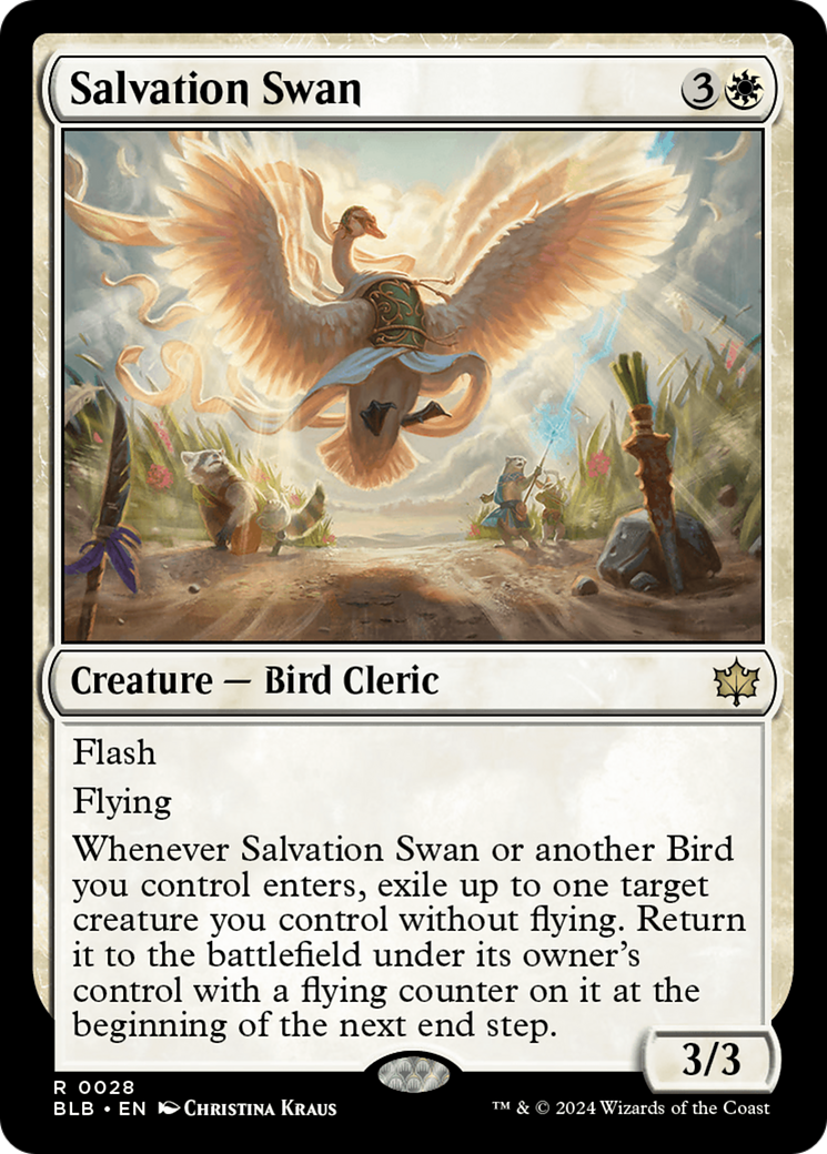 Salvation Swan [Bloomburrow] | Devastation Store