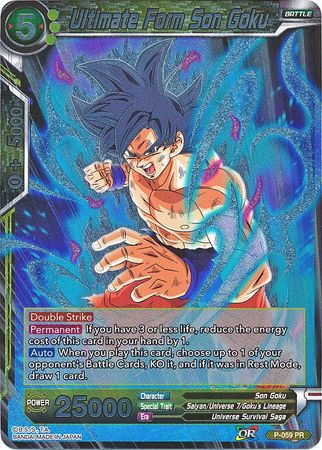 Ultimate Form Son Goku (P-059) [Promotion Cards] | Devastation Store