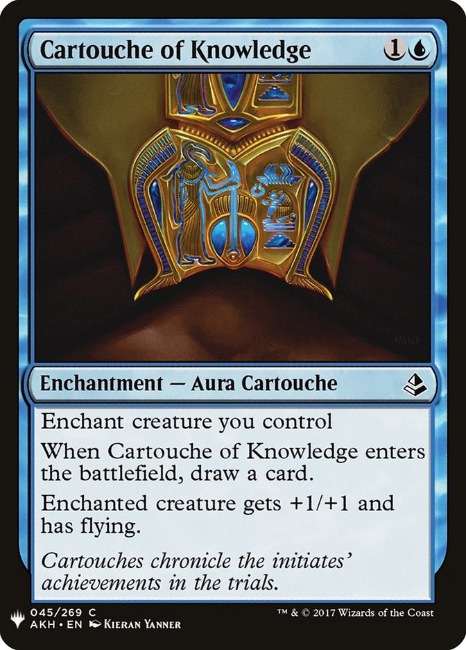 Cartouche of Knowledge [Mystery Booster] | Devastation Store