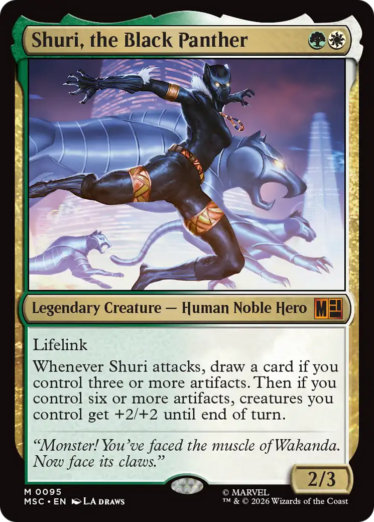 Shuri, the Black Panther [Marvel Super Heroes Commander] | Devastation Store