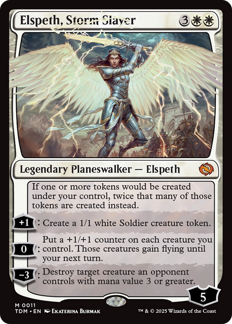 Elspeth, Storm Slayer [Tarkir: Dragonstorm] | Devastation Store