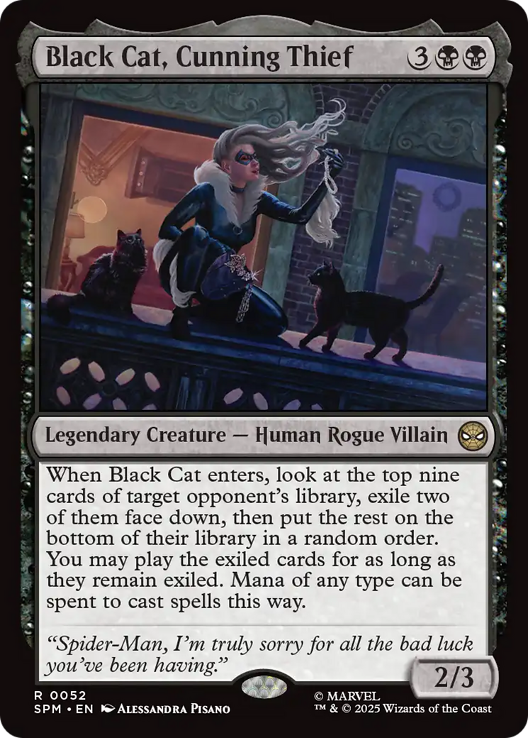 Black Cat, Cunning Thief [Marvel's Spider-Man] | Devastation Store