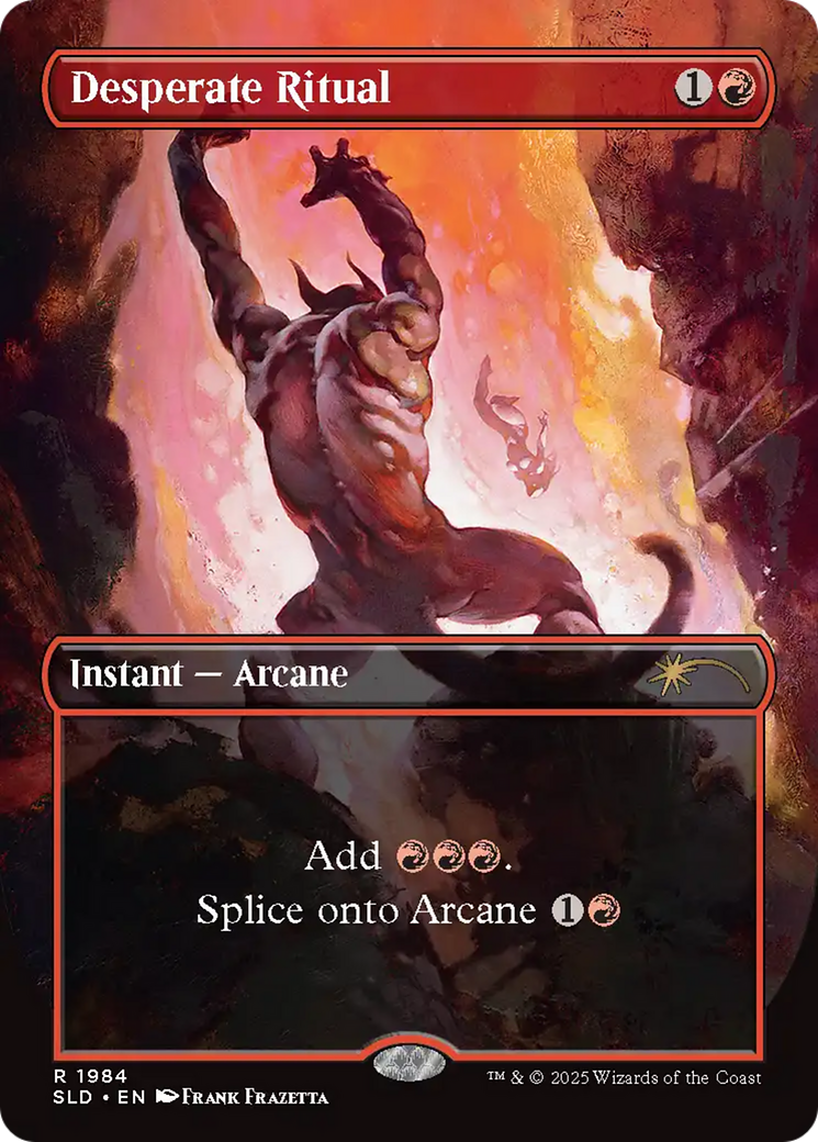 Desperate Ritual (1984) (Rainbow Foil) [Secret Lair Drop Series] | Devastation Store