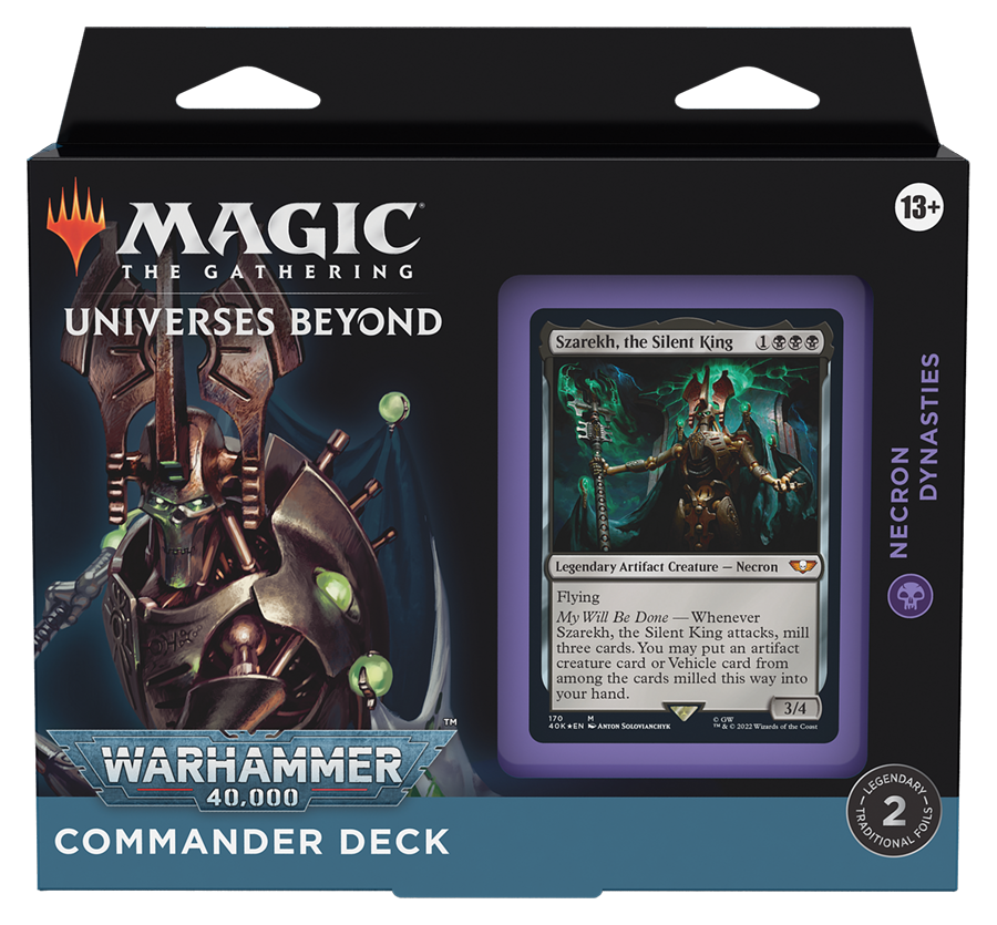 Warhammer 40,000 - Commander Deck (Necron Dynasties) | Devastation Store