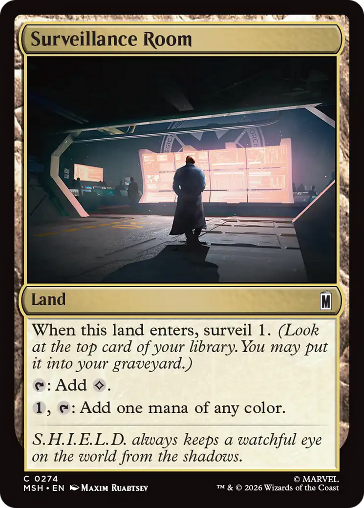 Surveillance Room [Marvel Super Heroes] | Devastation Store