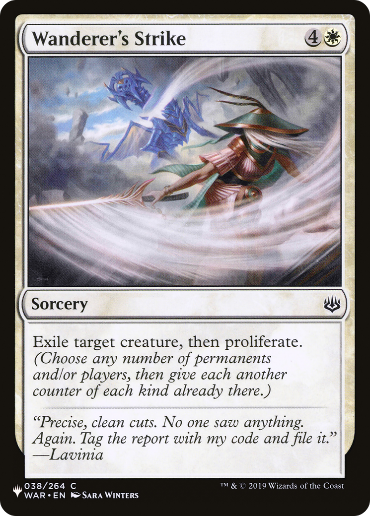 Wanderer's Strike [The List Reprints] | Devastation Store