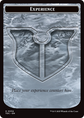 Experience // Treasure Double-Sided Token [Tarkir: Dragonstorm Commander Tokens] | Devastation Store