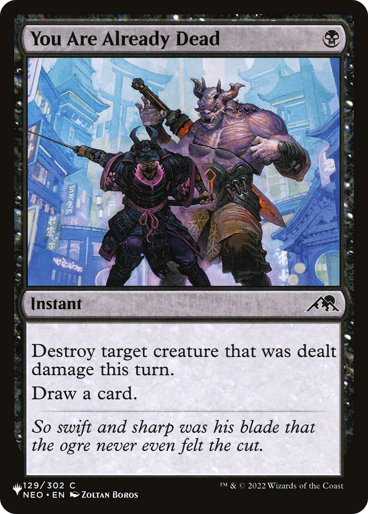 You Are Already Dead [The List Reprints] | Devastation Store