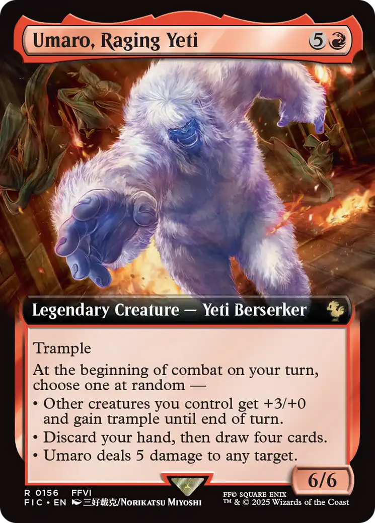 Umaro, Raging Yeti (Extended Art) [FINAL FANTASY Commander] | Devastation Store