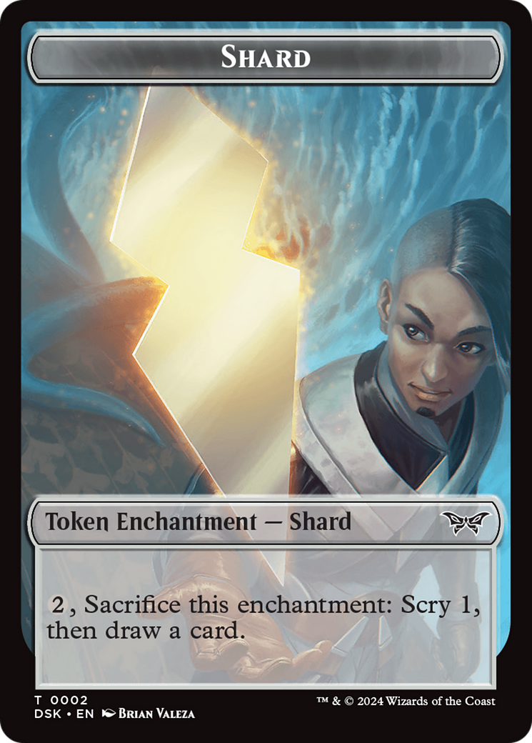 Shard Token [Duskmourn: House of Horror Tokens] | Devastation Store