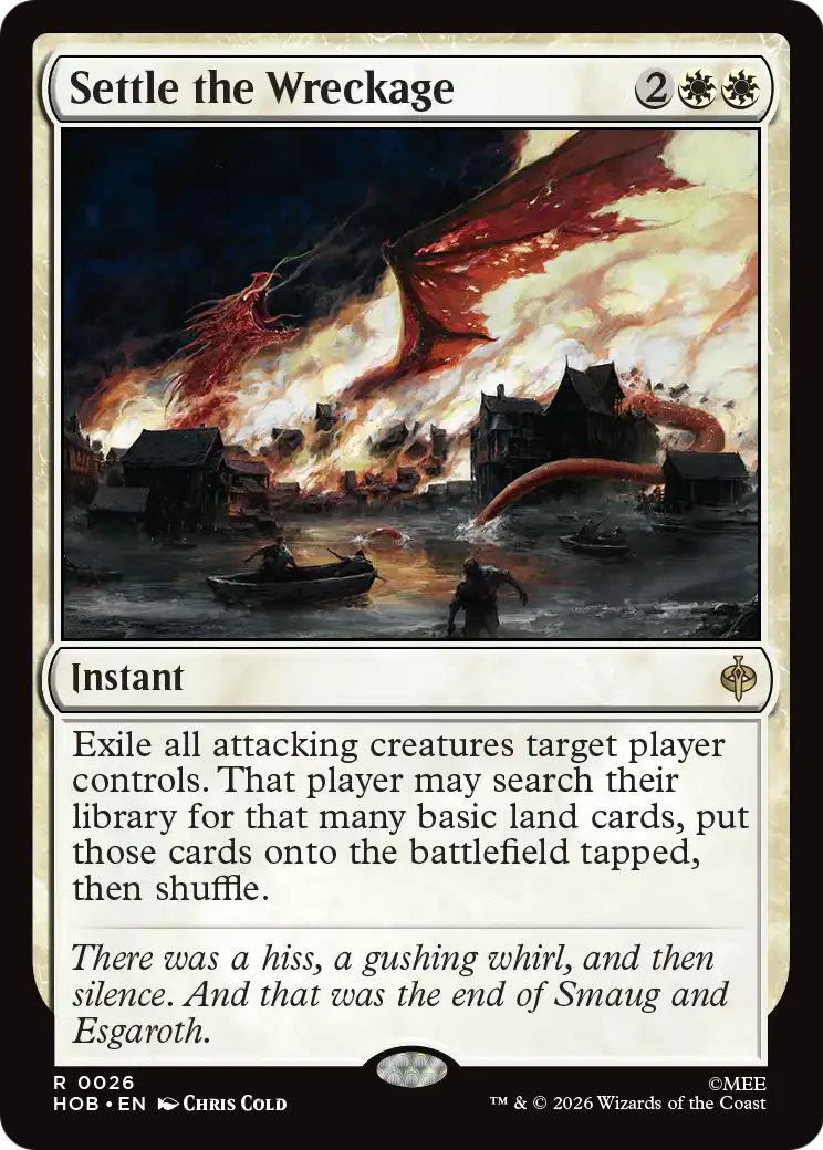 Settle the Wreckage [The Hobbit] | Devastation Store