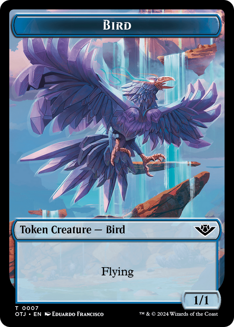 Bird // Plot Double-Sided Token [Outlaws of Thunder Junction Tokens] | Devastation Store
