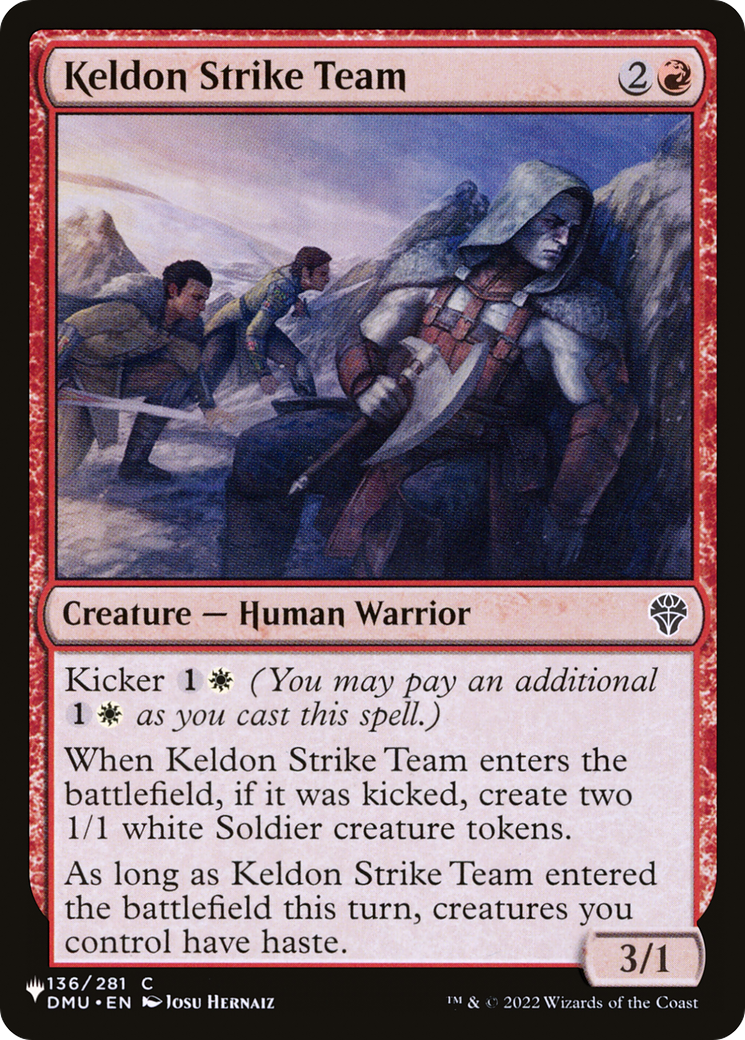 Keldon Strike Team [The List Reprints] | Devastation Store