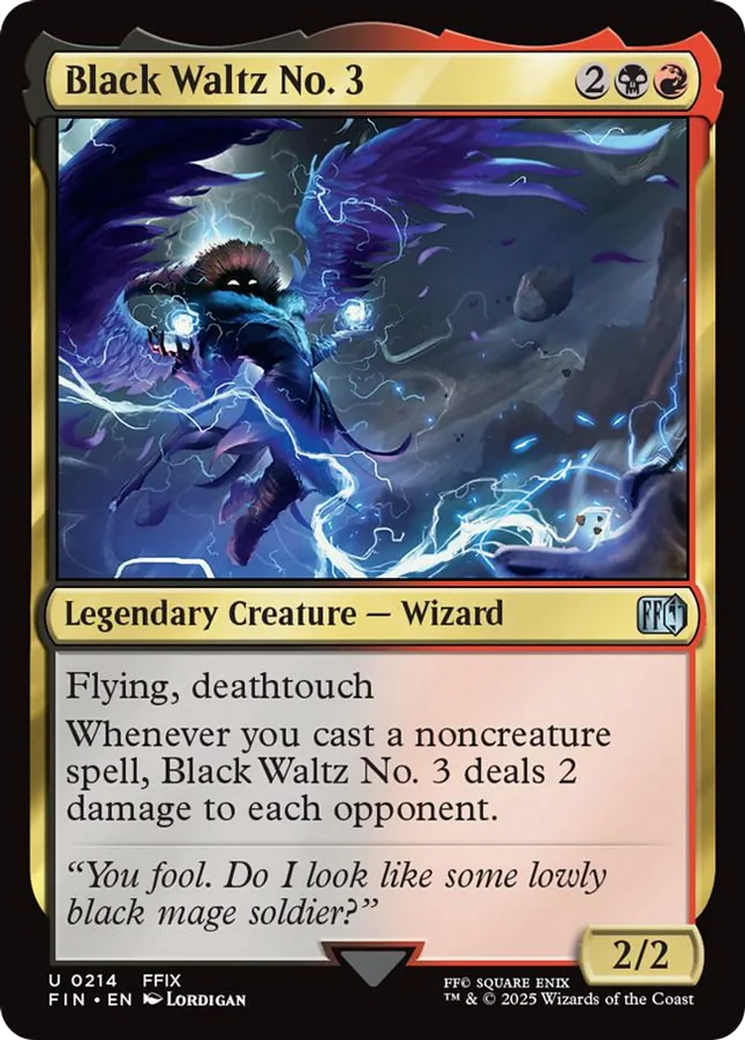 Black Waltz No. 3 [FINAL FANTASY] | Devastation Store