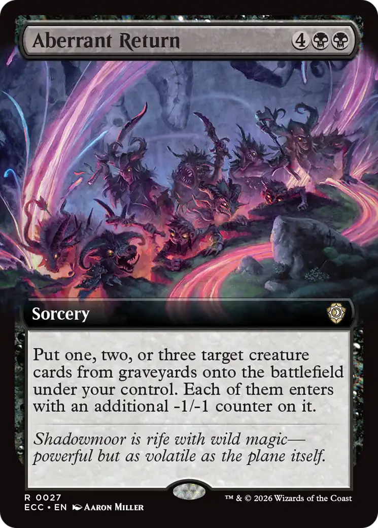 Aberrant Return (Extended Art) [Lorwyn Eclipsed Commander] | Devastation Store