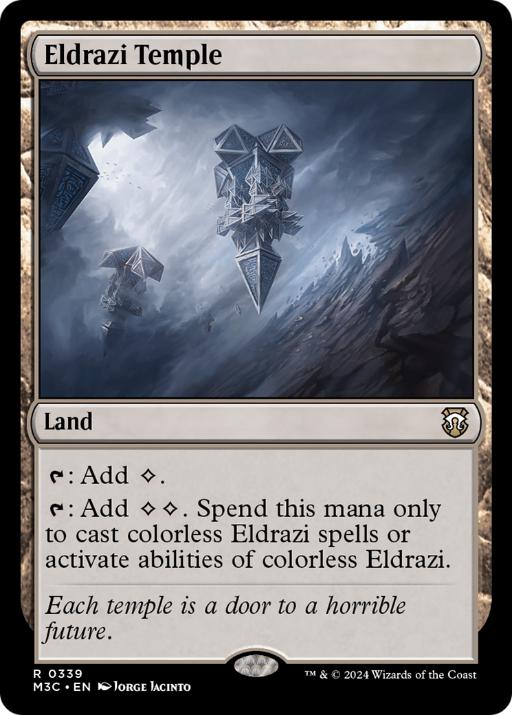 Eldrazi Temple (Ripple Foil) [Modern Horizons 3 Commander] | Devastation Store