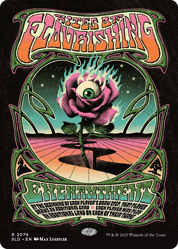 Rites of Flourishing (2074) (Rainbow Foil) [Secret Lair Drop Series] | Devastation Store