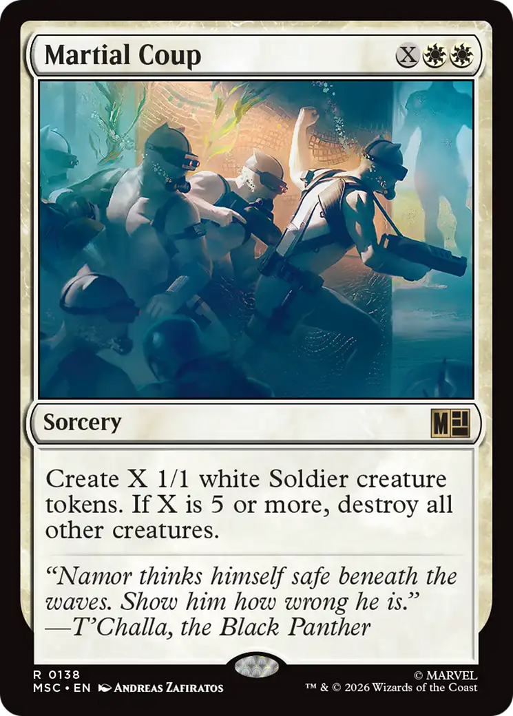 Martial Coup [Marvel Super Heroes Commander] | Devastation Store