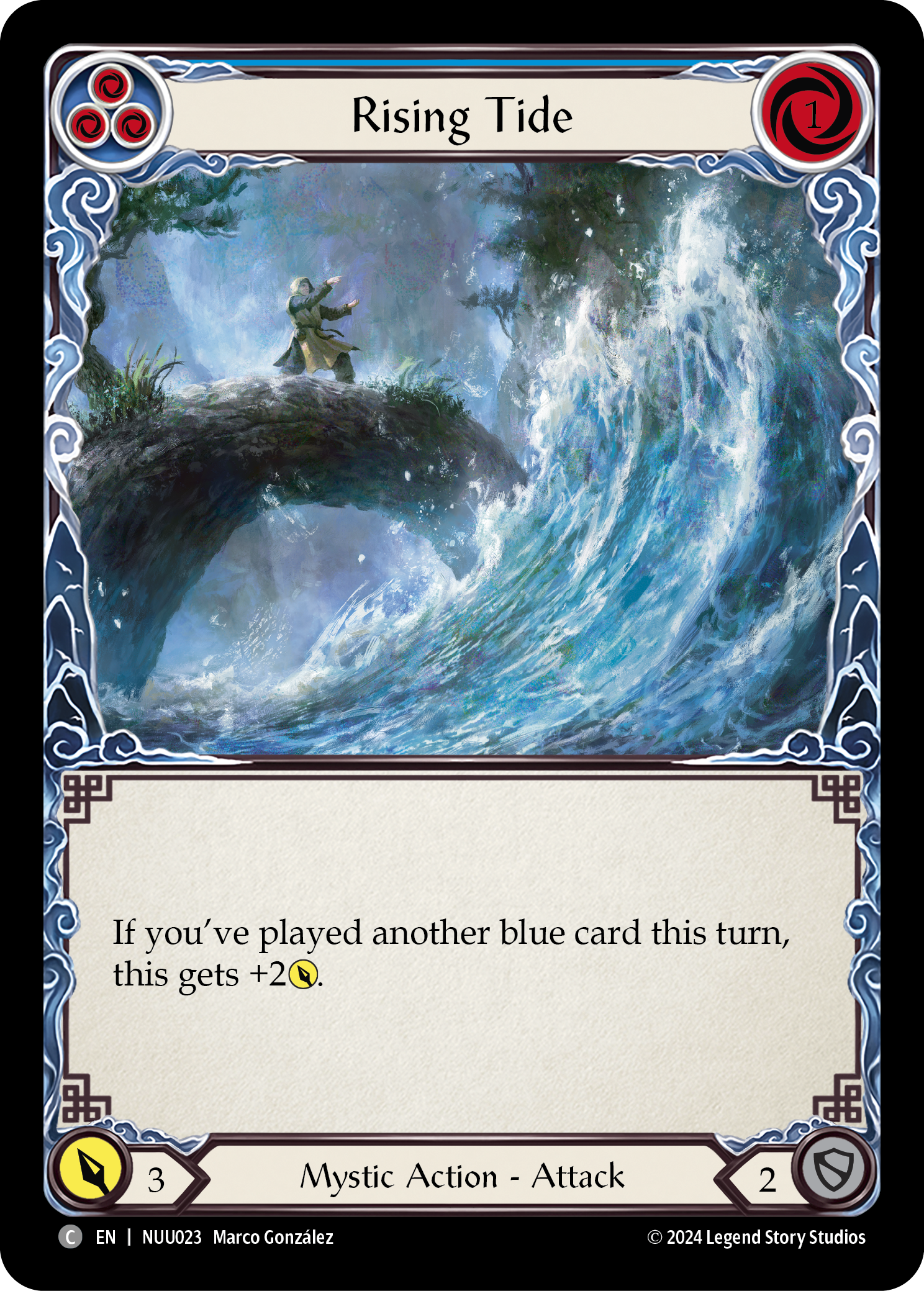 Rising Tide [NUU023] (Part the Mistveil Nuu Blitz Deck) | Devastation Store