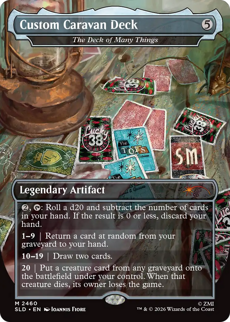 Custom Caravan Deck - The Deck of Many Things [Secret Lair Drop Series] | Devastation Store